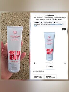 First Aid Beauty Ultra Repair Cream